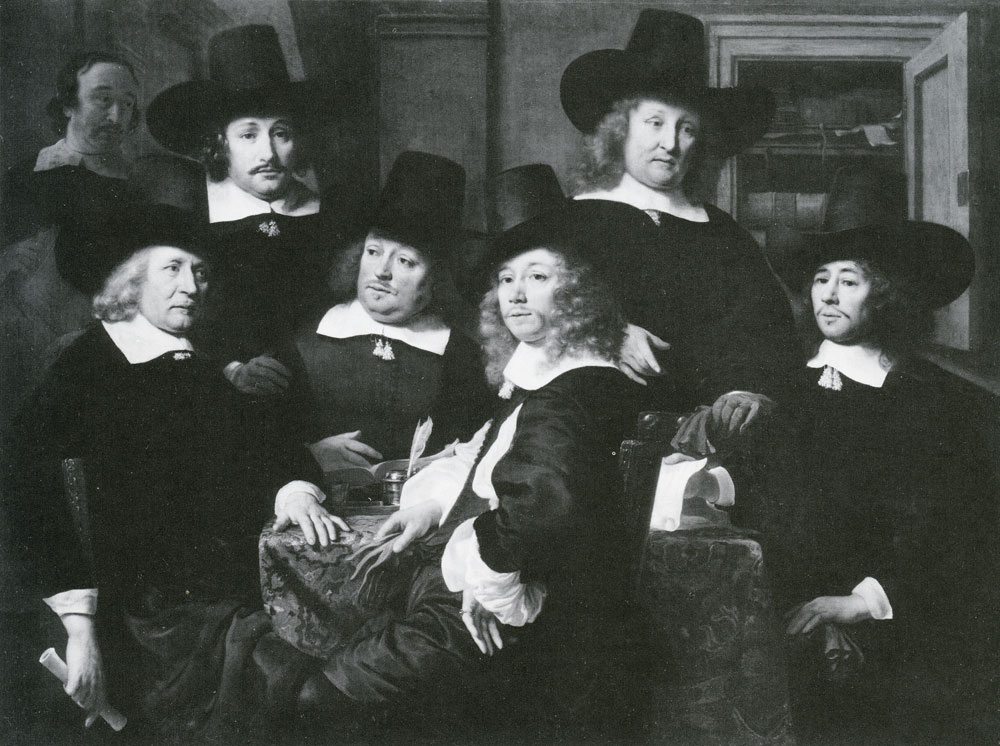 Ferdinand Bol - Six governors and a janitor of the Nieuwe Zijds poor men's home in Amsterdam