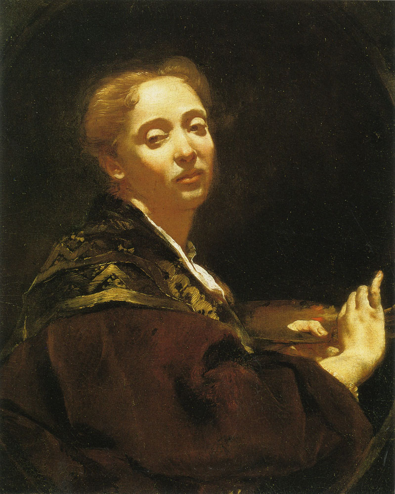 Giovanni Battista Piazzetta - Portrait of Giulia Lama