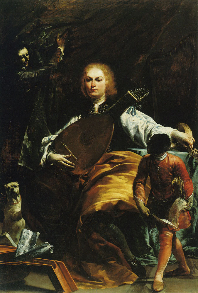 Giuseppe Maria Crespi - Portrait of Count Fulvio Grati