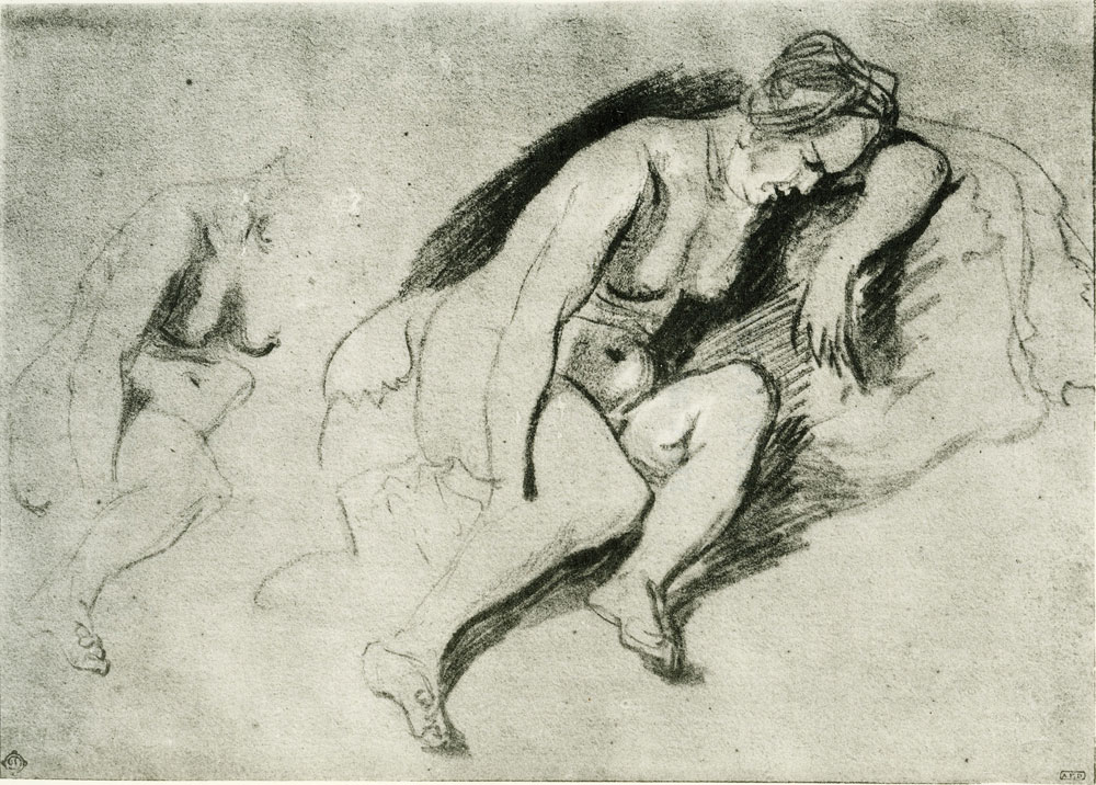 Jacob Adriaensz. Backer - Study of a Nude Woman Asleep