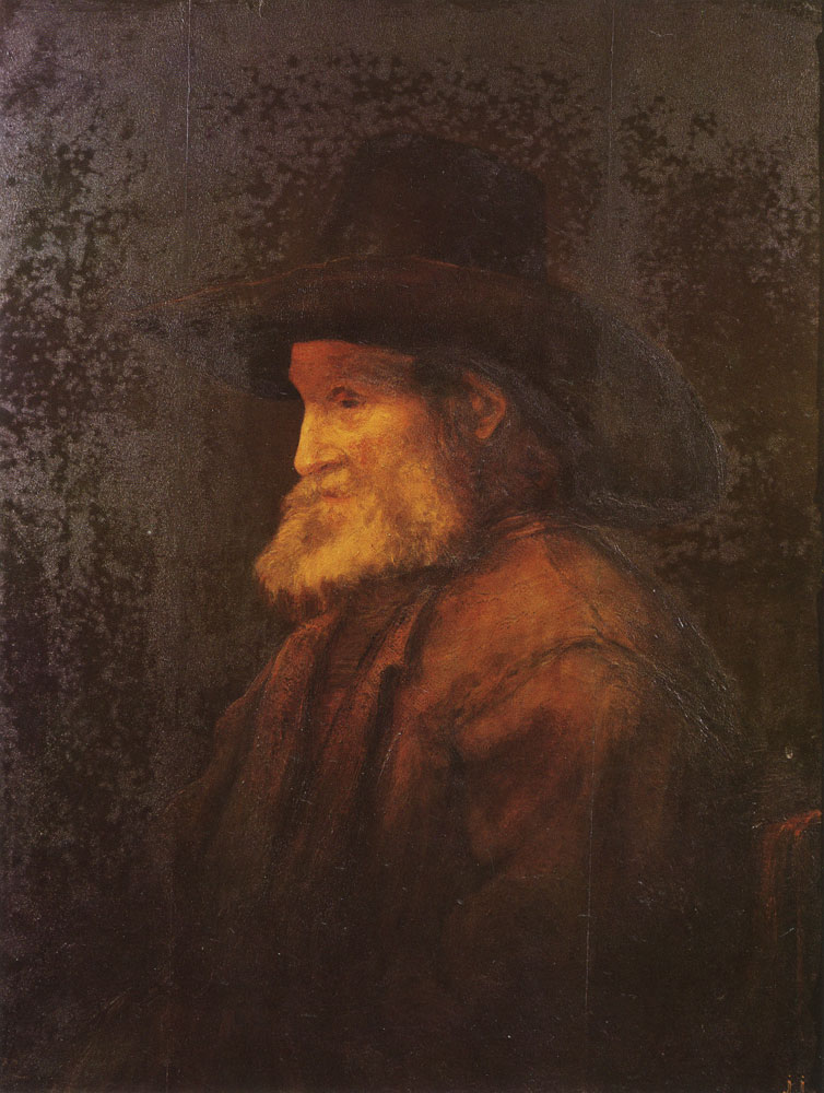 Jacob van Dorsten - Portrait of a man with a beard