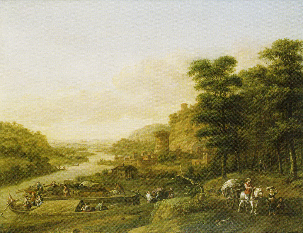 Jan Gabrielsz. Sonjé - River landscape
