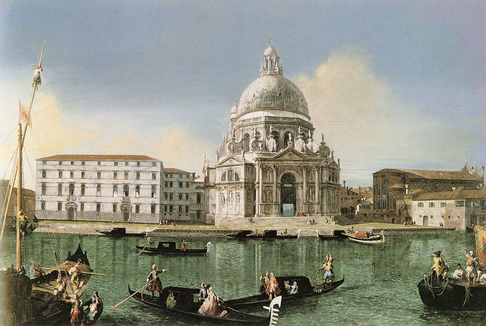 Michele Marieschi - View of the Grand Canal with Santa Maria della Salute