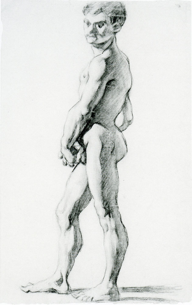 Paul Cezanne - Male Nude