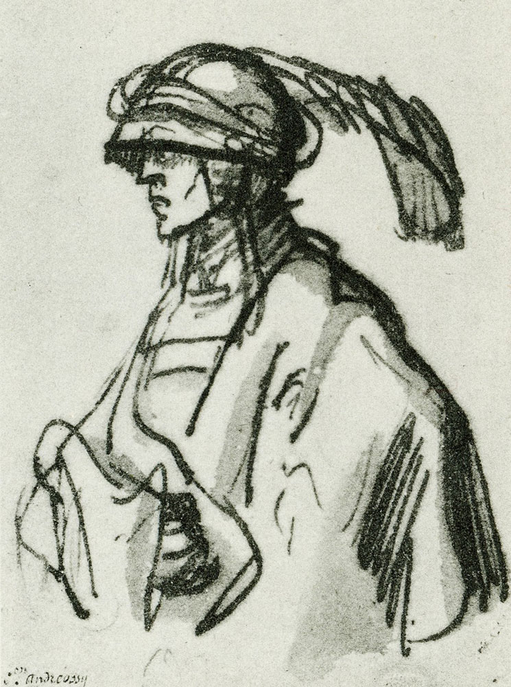 Rembrandt - Man in a Plumed Helmet