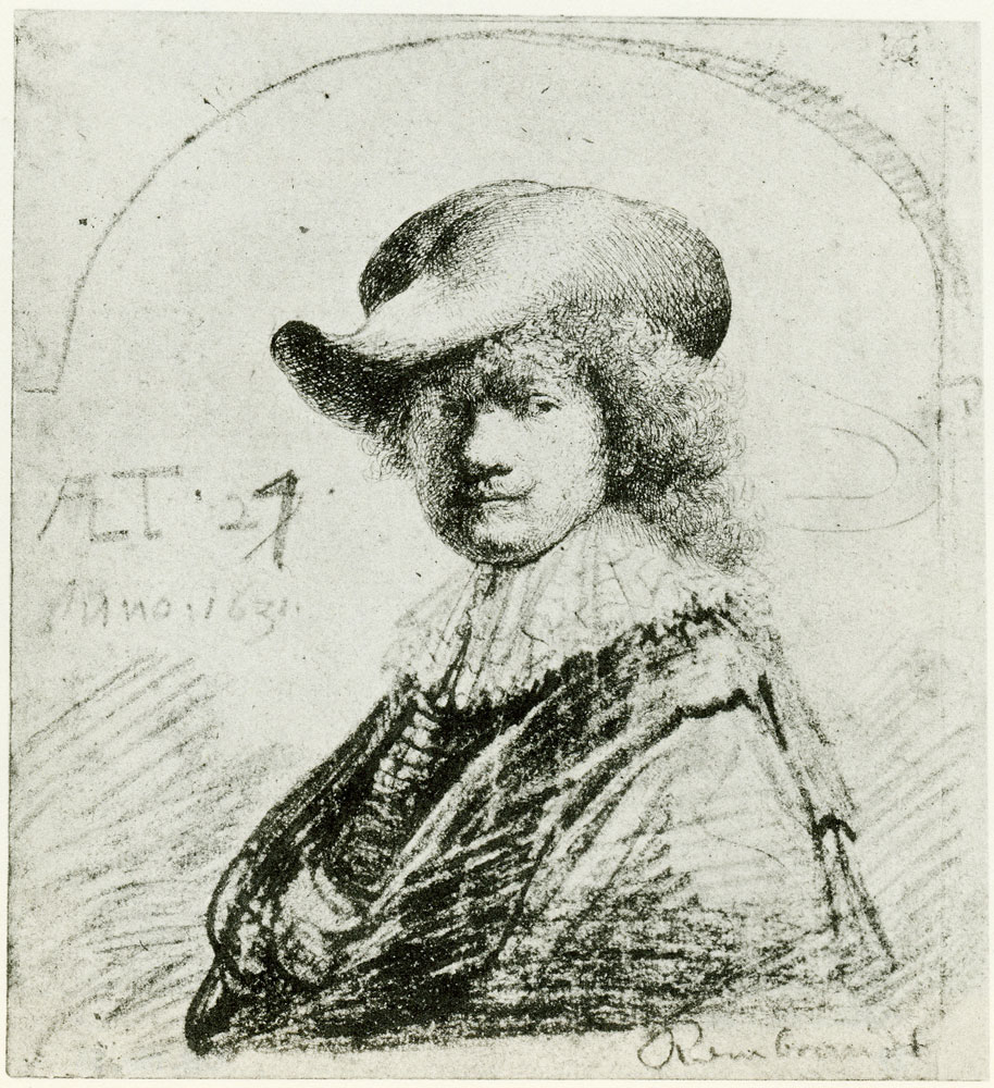 Rembrandt - Self-Portrait in a Soft Hat
