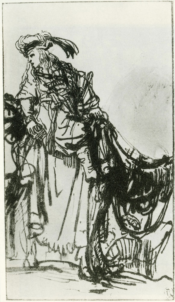 Rembrandt - Young Oriental in Rich Costume