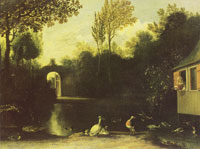 Anthonie van Borssom Park with a Duck Pond