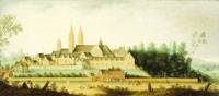 Claes Jacobsz. van der Heck View of the Abbey of Egmond-Binnen