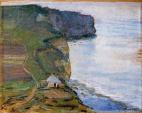 Claude Monet Êtretat, the Cap d'Antifer