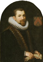 Attributed to Cornelis Engelsz. Portrait of Floris Gerritsz. van Schoterbosch