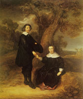 Govert Flinck Dirck Graswinckel and his wife Geertruyt van Loon