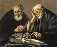 Hendrick ter Brugghen Democritus and Heraclitus