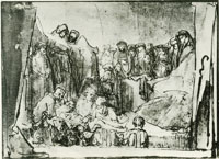Rembrandt The Entombment of Christ