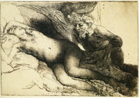 Rembrandt Jupiter and Antiope