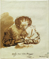 Rembrandt A Portrait of Titia van Uylenburgh