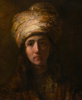 Samuel van Hoogstraten Young Man with a Turban