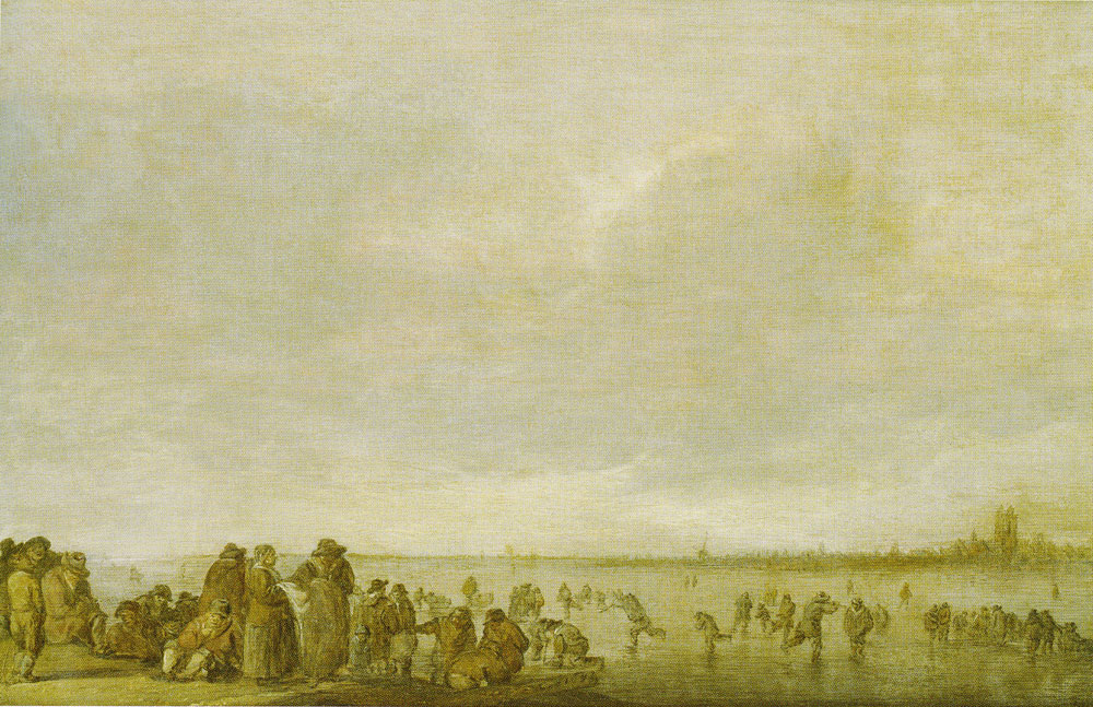 Copy after Anthony Jansz. van der Croos - Winter landscape