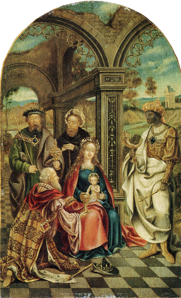 Imitator of Antwerp Mannerism - Adoration of the Magi
