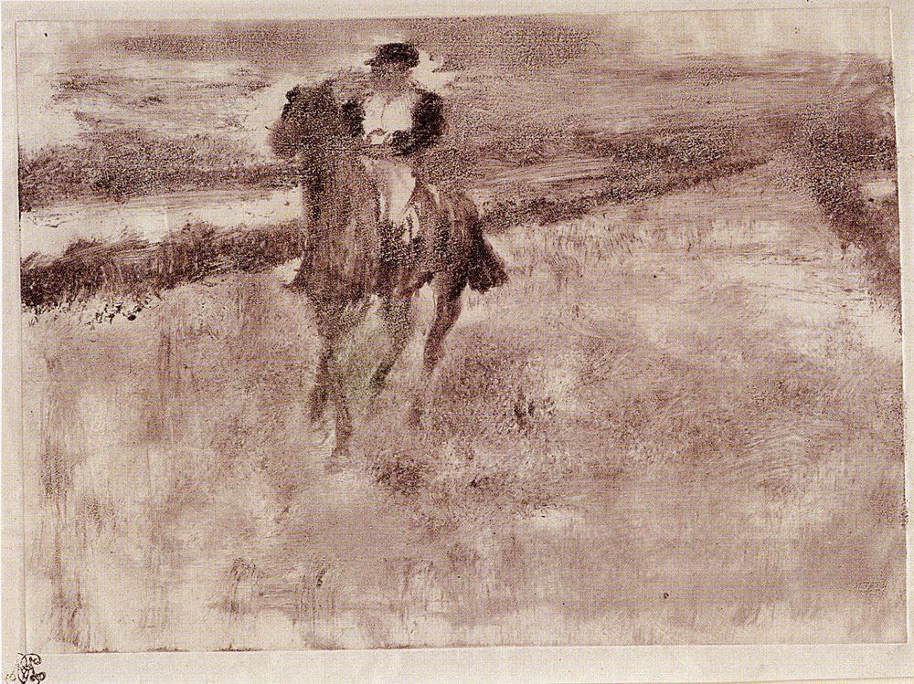 Edgar Degas - The Jockey