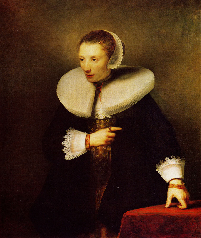 Ferdinand Bol - Portrait of a young woman