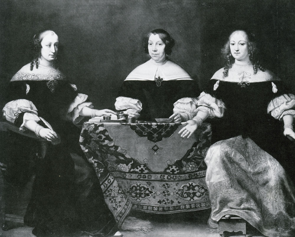Ferdinand Bol - Three regents of the Amsterdam:Leprosy Hospital: Clara Abba, Agatha Munter en Elizabeth van Duynen