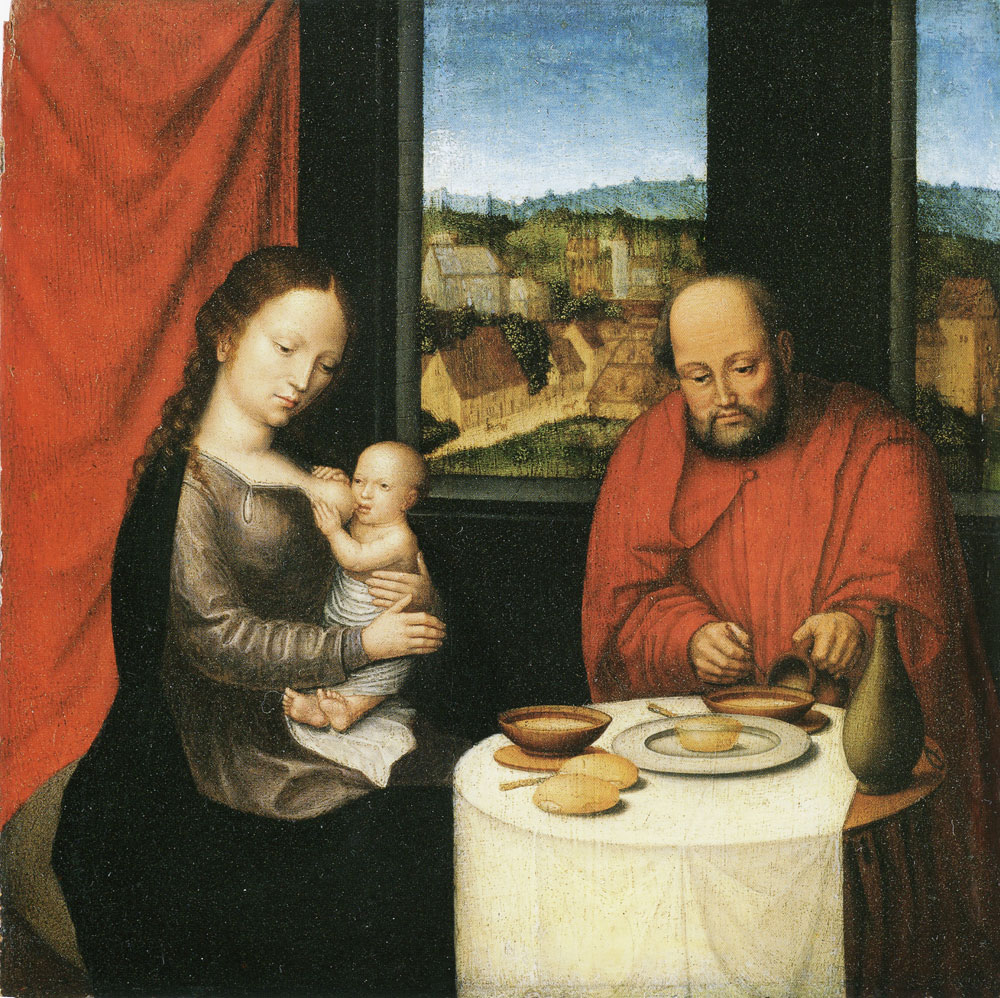 Flanders - Virgin and Child with Saint Joseph