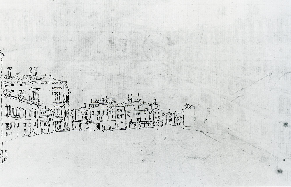 Francesco Guardi - Sketch of the Grand Canal