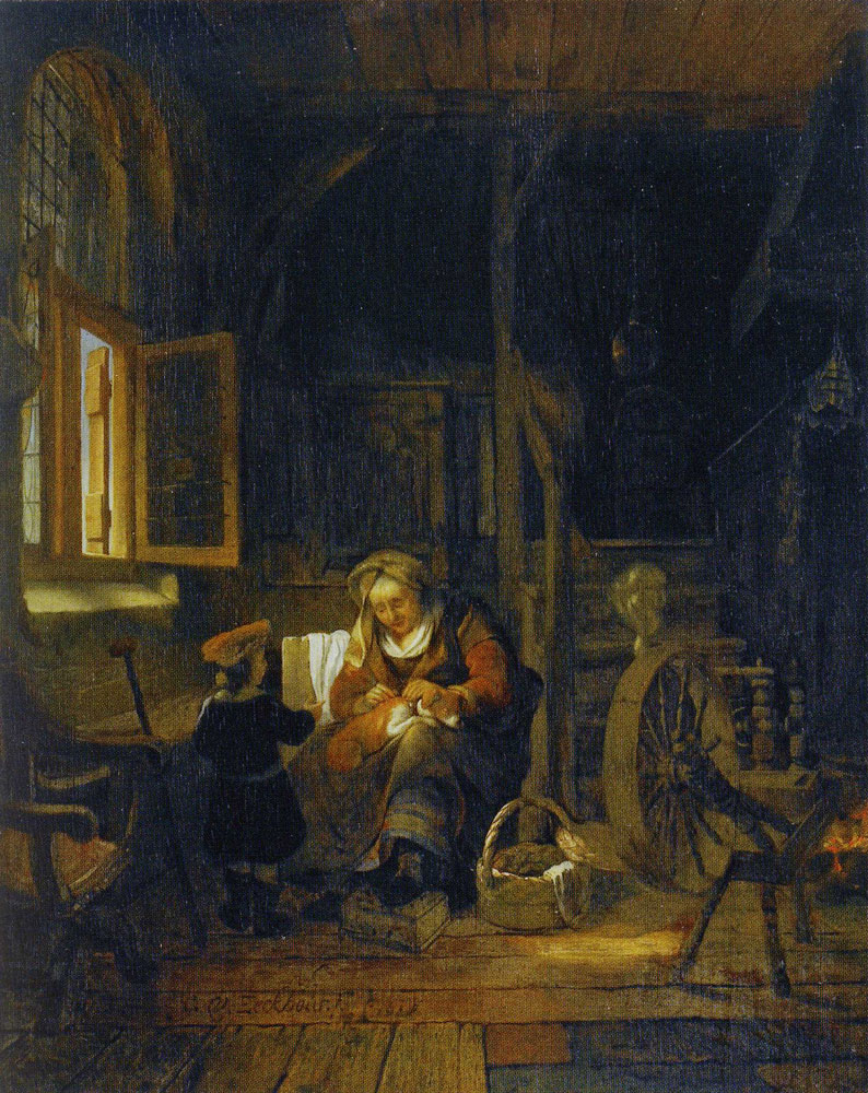 Gerbrand van den Eeckhout - Interior scene