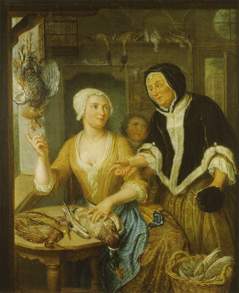 Hieronymus van der Mij - Poultry Shop