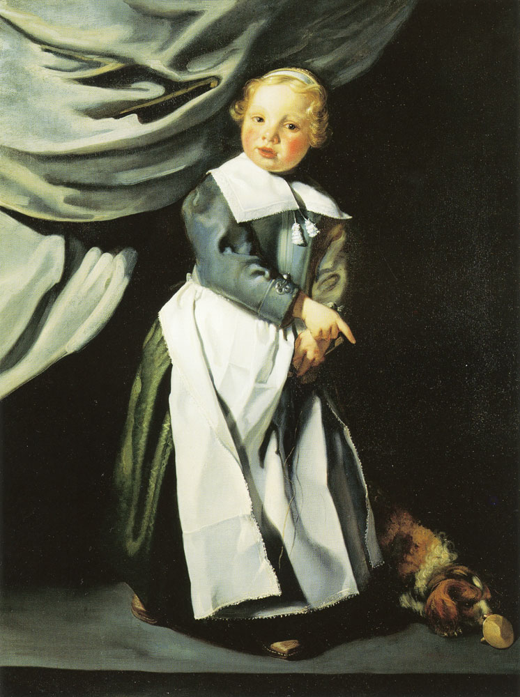 Jacob van Loo - Boy with Top and Dog