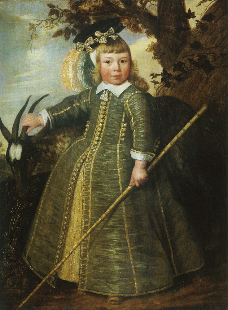 Jan Albertsz. Rotius - Four-Year-Old Boy with Goat