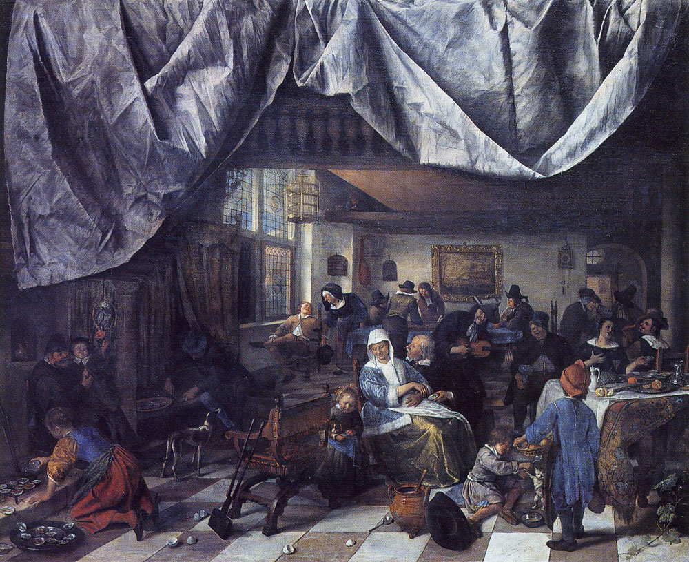 Jan Steen - The life of man