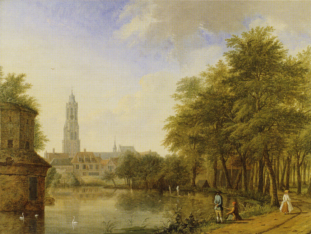 Jan ten Compe - View of Delft