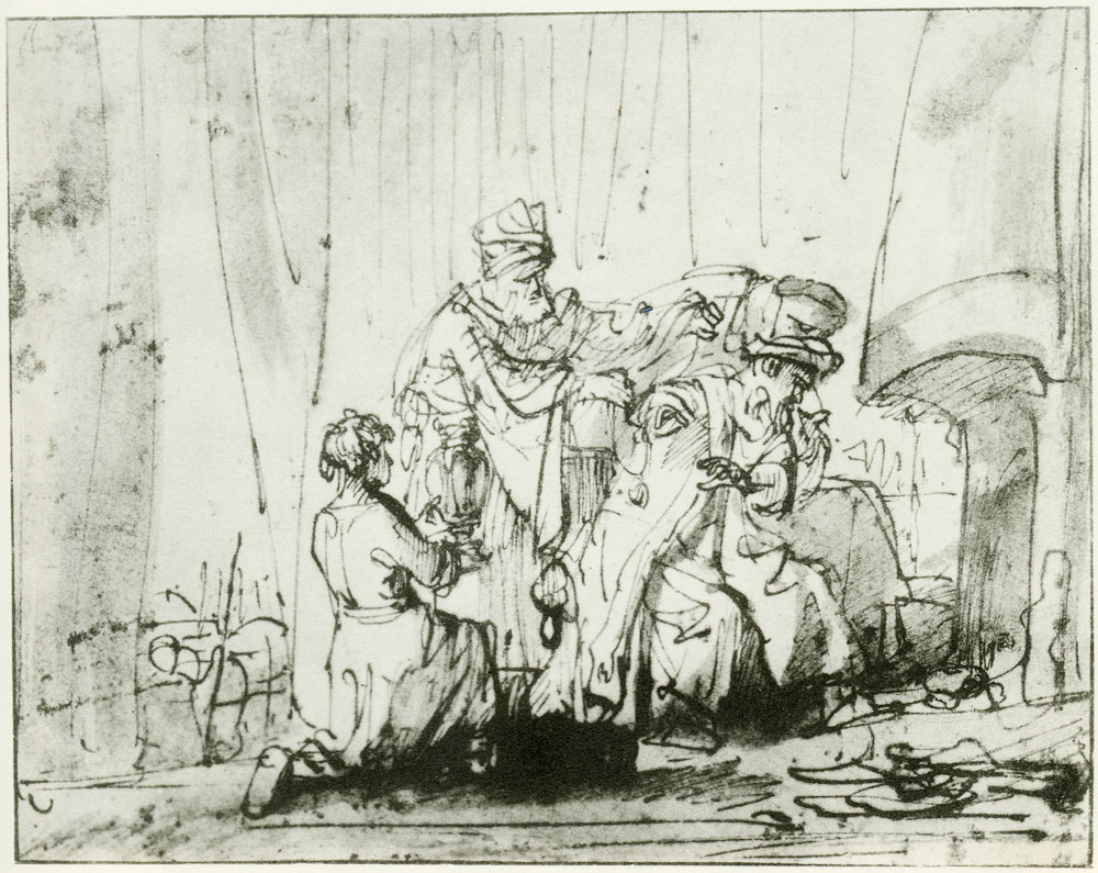 Rembrandt - Manius Curius Dentatus Refuses the Gifts of the Samnites