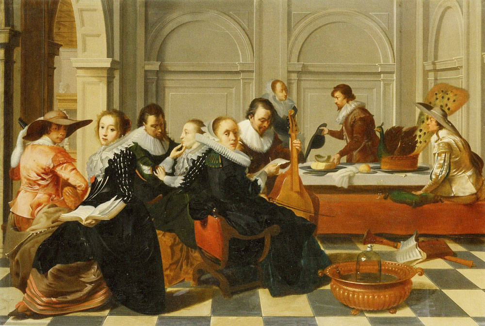 Copy after Willem Cornelisz. Duyster - The Musical Gathering