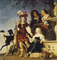 Christiaen van Couwenbergh Family portrait