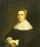 Cornelis Janssens van Ceulen Portrait of Elisabeth Vervoorn