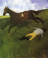 Edgar Degas The Fallen Jockey