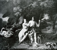 Ferdinand Bol Venus and Adonis