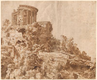 Attributed to Herman van Swanevelt - View of Tivoli