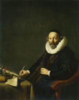 Jacob Backer Portrait of Johannes Wtenbogaert