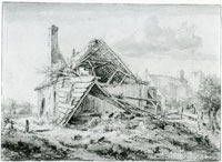 Jacob van Ruisdael The Ruined Cottage