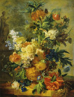 Jan van Huysum Still life with flowers