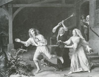 Lambert Doomer The expulsion of the prodigal son from the brothel