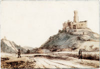 Lambert Doomer View of the Godesburg and the Drachenfels