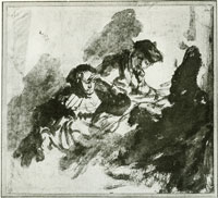 Rembrandt The Reading