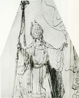 Rembrandt St. Augustine Giving Benediction