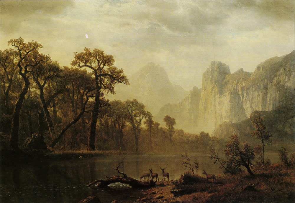 Albert Bierstadt - In the Yosemite Valley