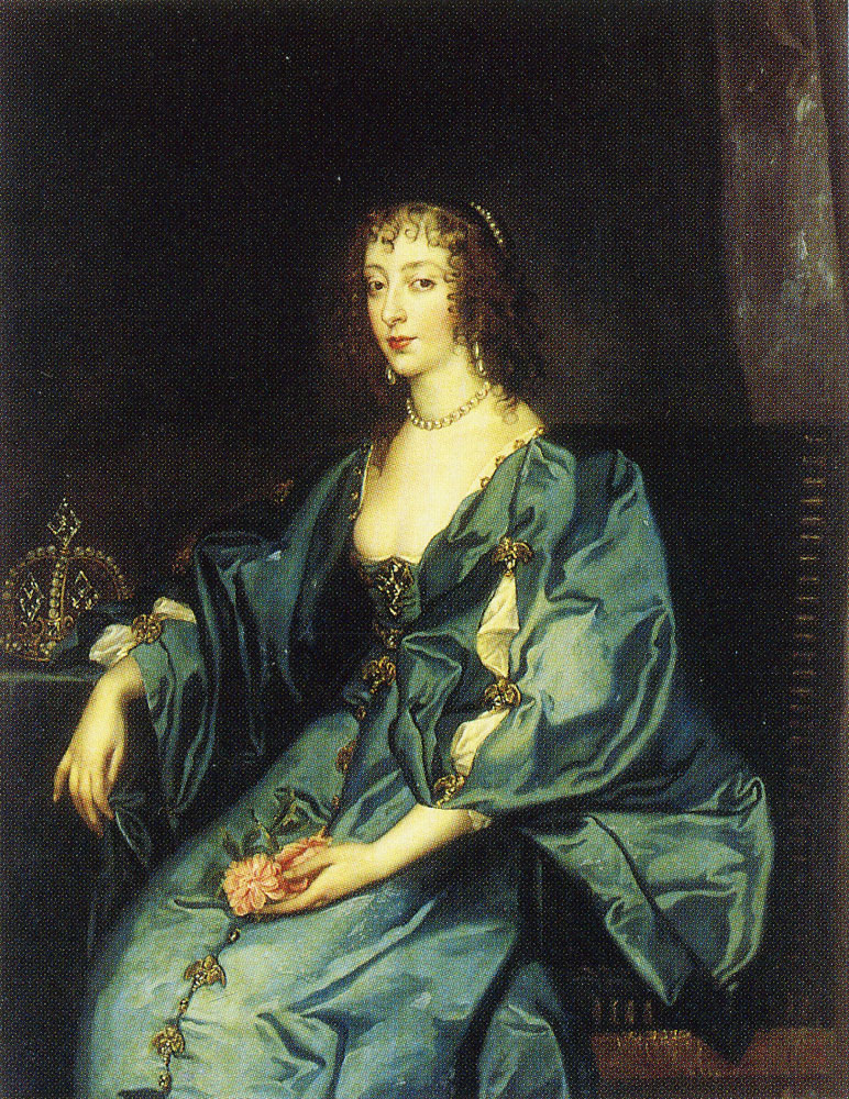 After Anthony van Dyck - Queen Henrietta Maria